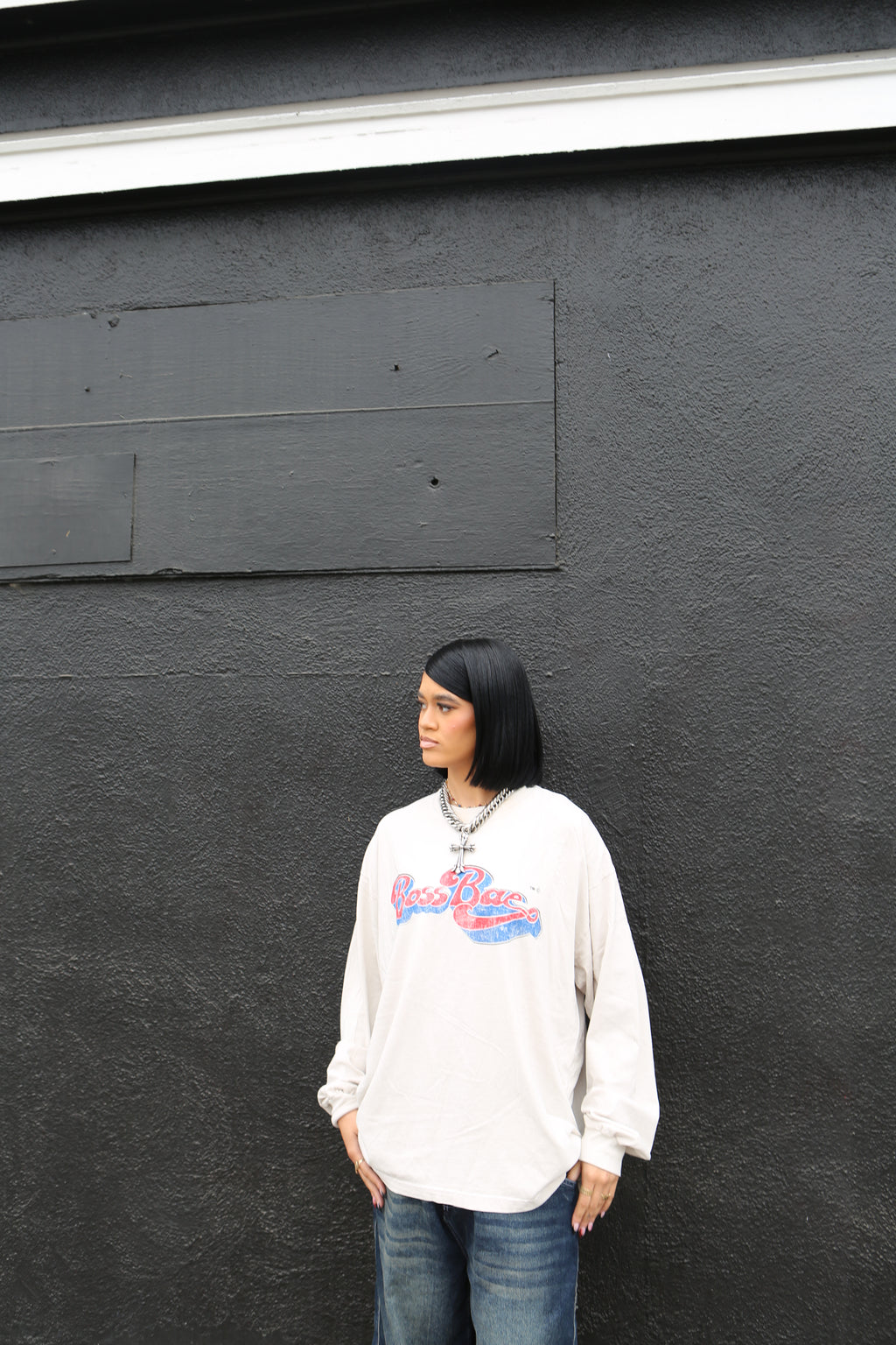 BOSS BAE VINTAGE T LONG SLEEVE