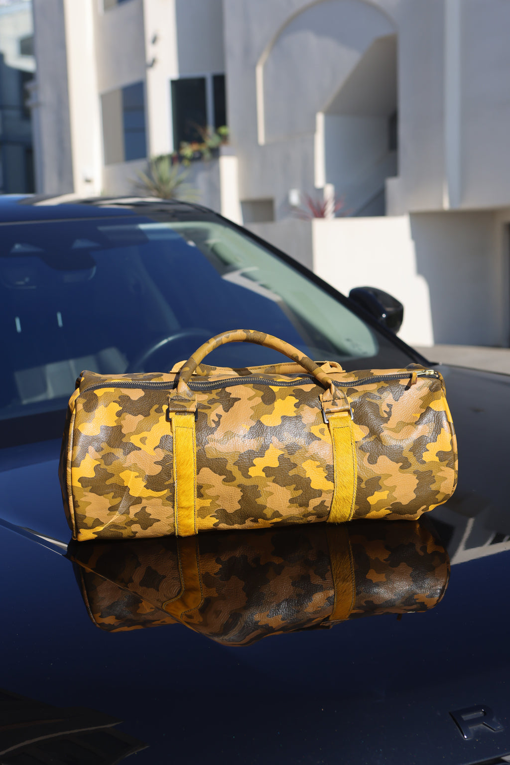 BOSS BAE CAMO DUFFLE